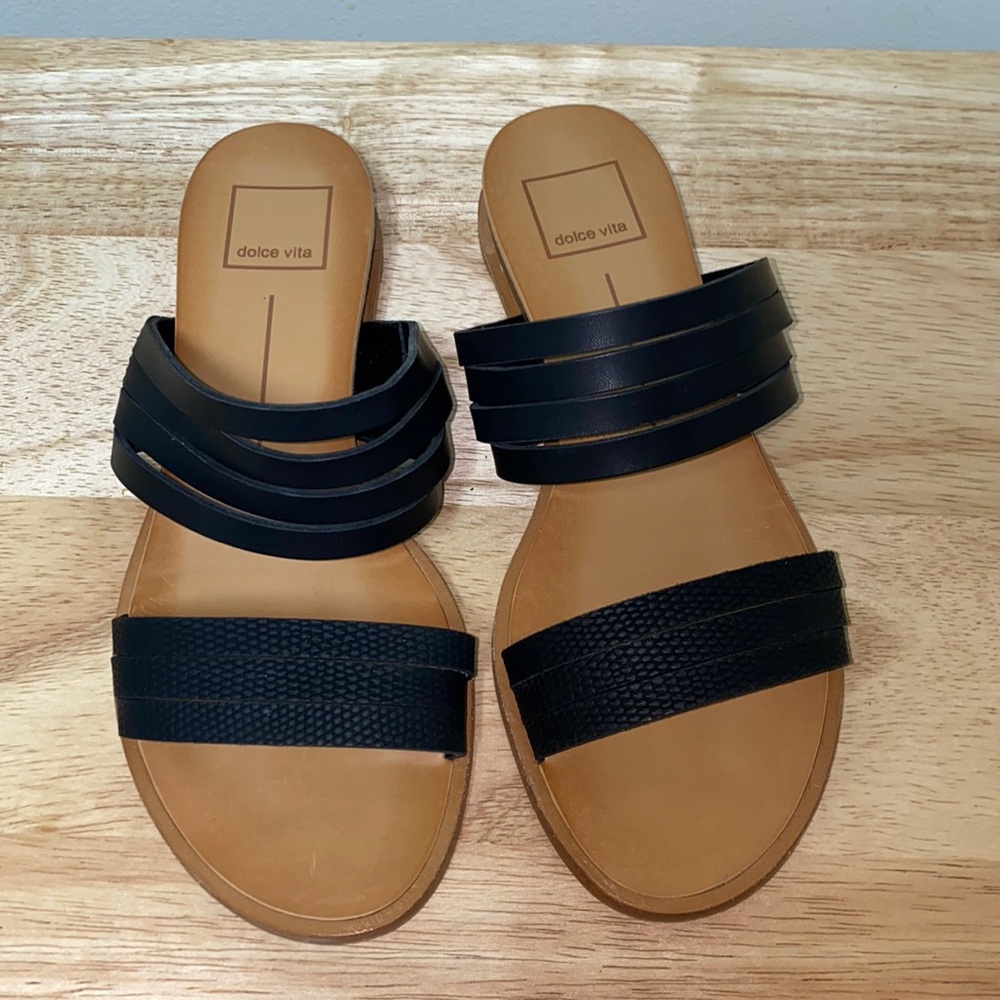Black Dolce Vita sandals